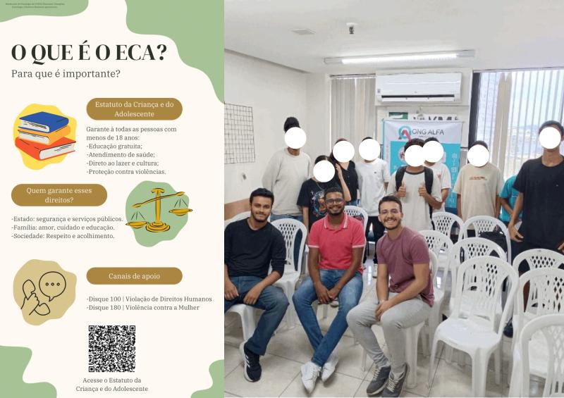 Palestra sobre o ECA — ONG Alfa